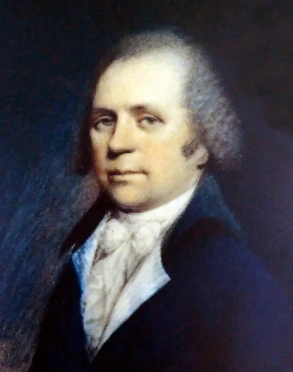 James McHenry. Painting by James Sharples, Senior, c. 1796-1800.